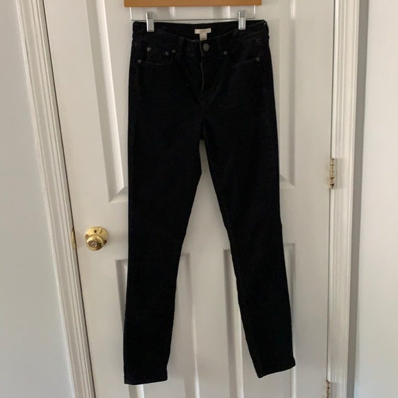 J Crew black corduroy jeans - Picture 1 of 2